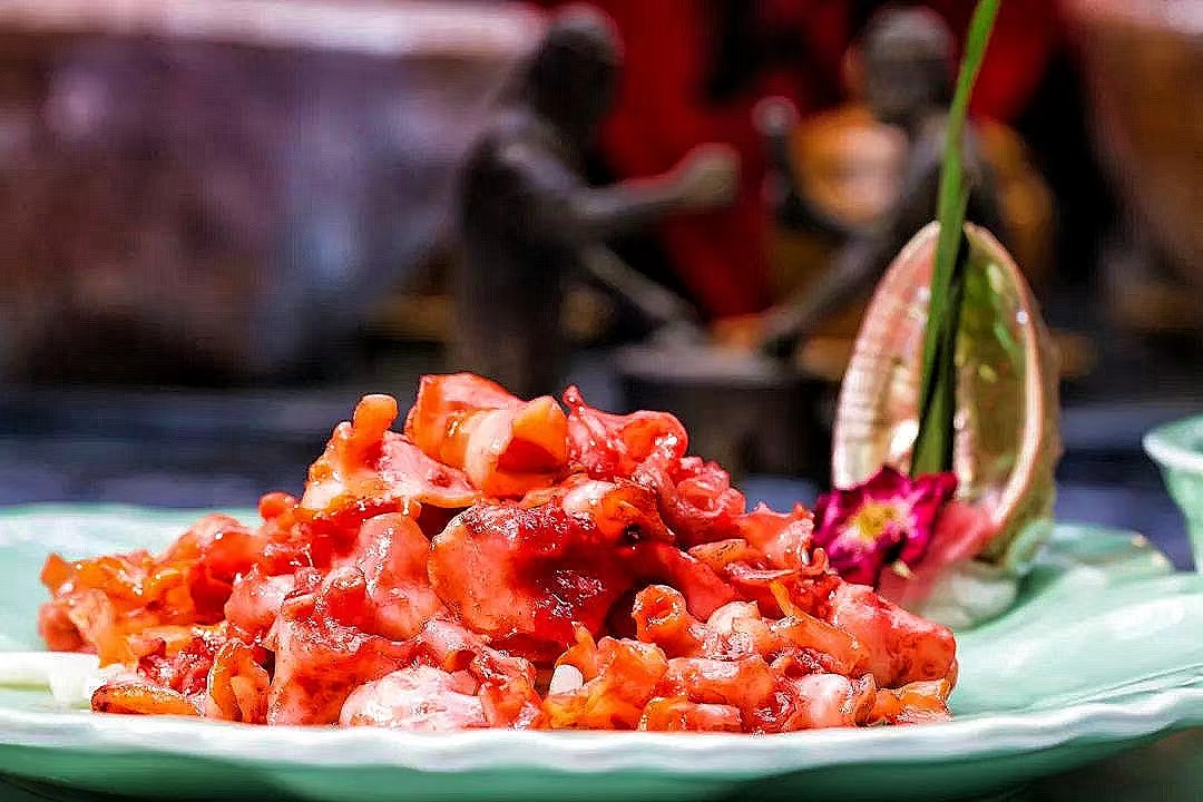 閩菜課堂 第十期｜淡糟香螺片：舒展似花，脆嫩鮮爽！